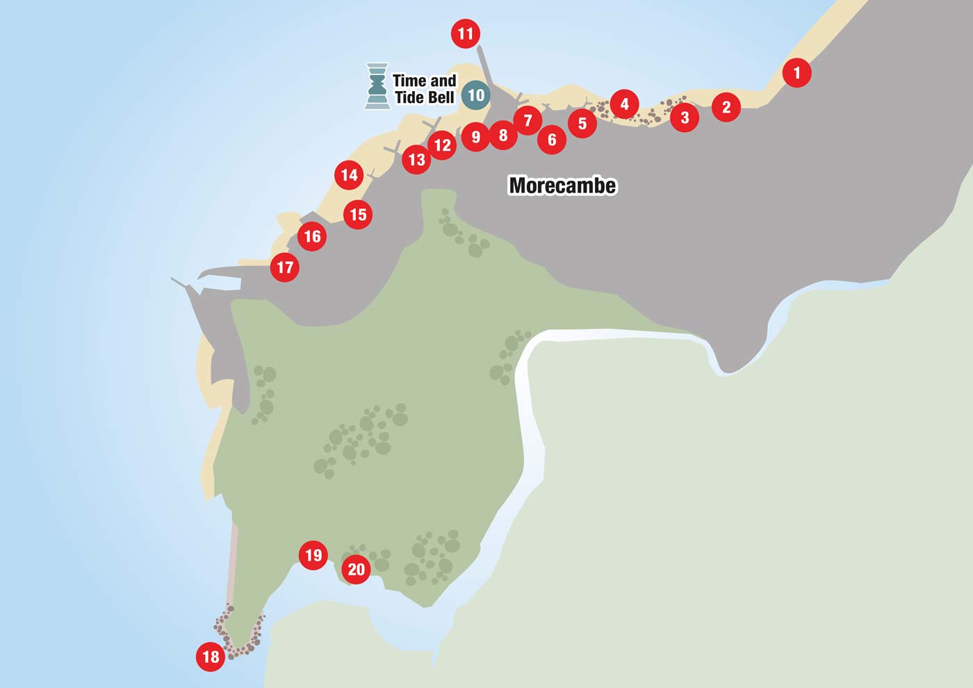 morecambe map